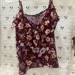 Front fringe AEO top